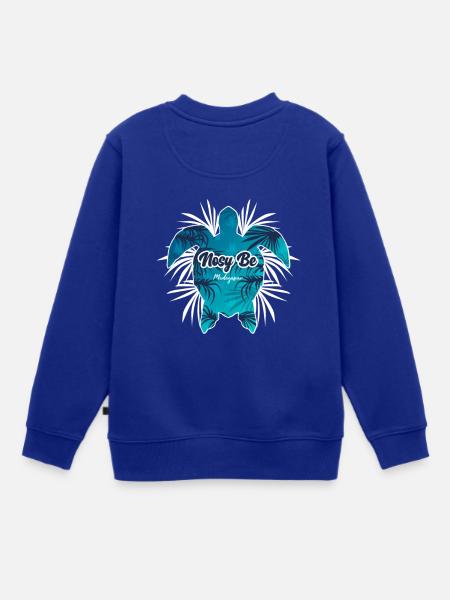 Madagaskar Nosy Be - Kinder Premium Organic Sweatshirt - Royalblau