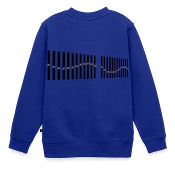 Equalizer - Kinder Premium Organic Sweatshirt - Royalblau - Hinten - AI Model Kid Female (0cm)