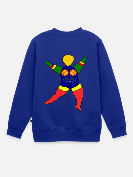 Nana - Nana - Kinder Premium Organic Sweatshirt - Royalblau