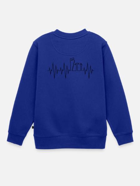 Reparatur Handwerker Handwerk Werkzeug Geschenk - Kinder Premium Organic Sweatshirt - Royalblau
