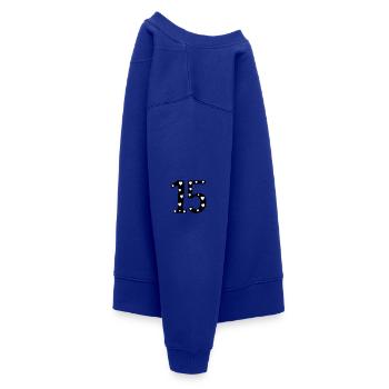 15 Geburtstag mit Herz - Kinder Premium Organic Sweatshirt - Royalblau - Rechts - AI Model Kid Female (0cm)