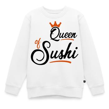 Sushi - Kinder Premium Organic Sweatshirt - Weiß - Vorne - AI Model Kid Male (0cm)