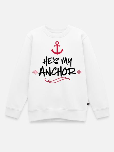 mariage - Sweat Premium enfant bio - blanc