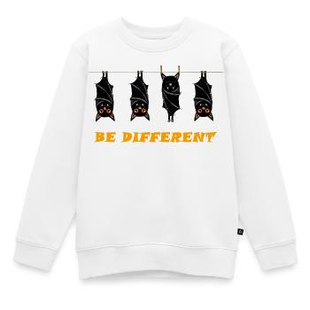 ÊTRE DIFFÉRENT - Sweat Premium enfant bio - blanc - Devant - AI Model Kid Male (0cm)