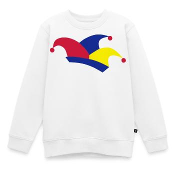 fou bouchon - Sweat Premium enfant bio - blanc - Devant - AI Model Kid Male (0cm)