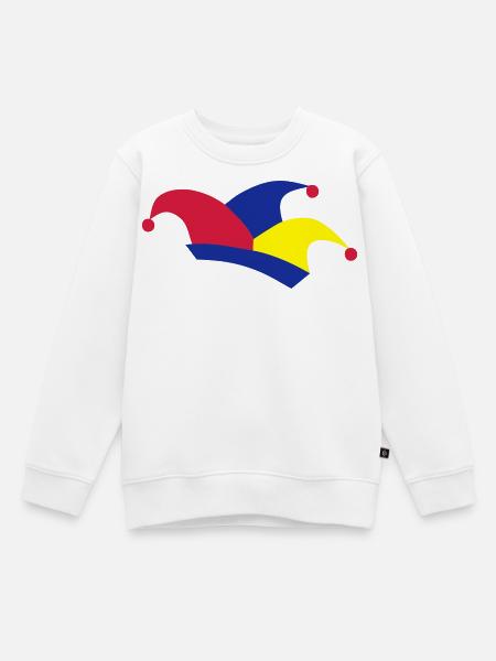 karneval - Kinder Premium Organic Sweatshirt - Weiß