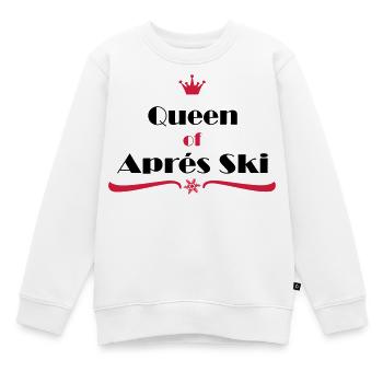 Apres Ski Reine - Sweat Premium enfant bio - blanc - Devant - AI Model Kid Male (0cm)