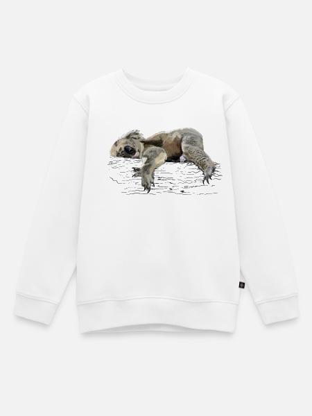 Koala - Kinder Premium Organic Sweatshirt - Weiß