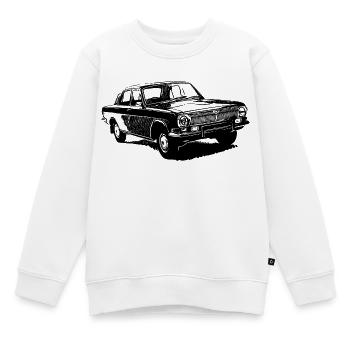 Volga GAZ 24 - Sweat Premium enfant bio - blanc - Devant - AI Model Kid Male (0cm)