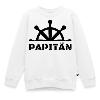 Dynamische Tanzsilhouetten - Kinder Premium Organic Sweatshirt - Weiß - Vorne - AI Model Kid Male (0cm)