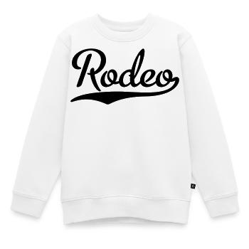 Rodéo - Sweat Premium enfant bio - blanc - Devant - AI Model Kid Male (0cm)