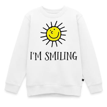 Cadeaux drôles pour les enfants - Sweat Premium enfant bio - blanc - Devant - AI Model Kid Male (0cm)