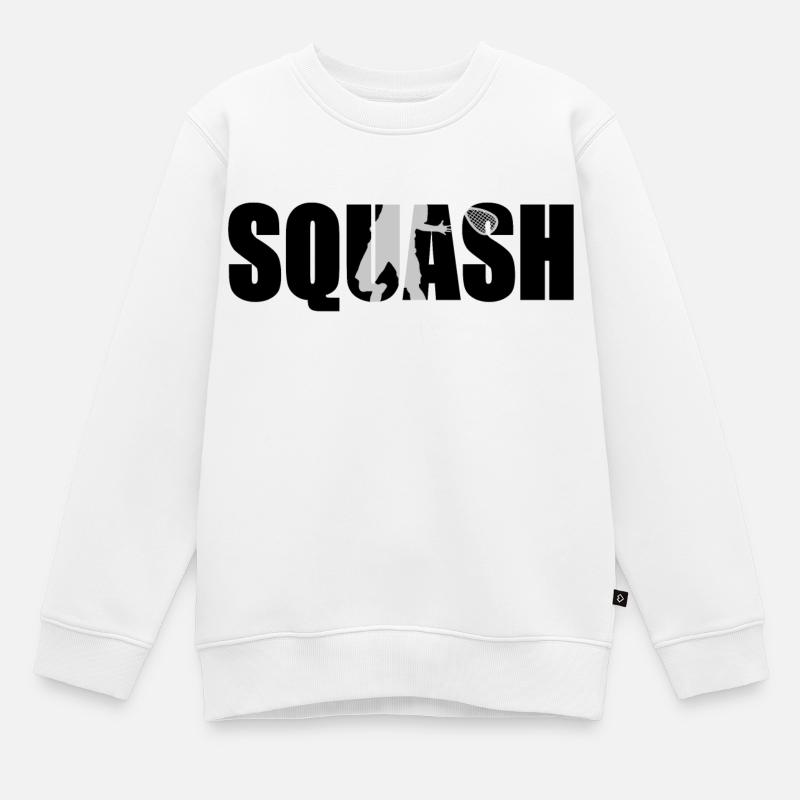 Squash - Kinder Premium Organic Sweatshirt - Weiß