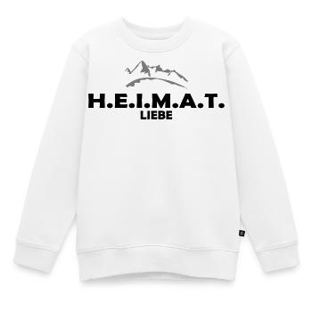 Heimat - Kinder Premium Organic Sweatshirt - Weiß - Vorne - AI Model Kid Male (0cm)