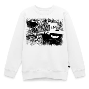Simson Schwalbe - KR51 - Sweat Premium enfant bio - blanc - Devant - AI Model Kid Male (0cm)