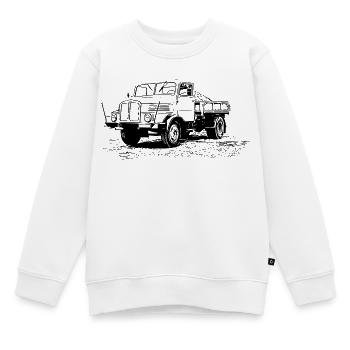 IFA H3 Kipper - Kinder Premium Organic Sweatshirt - Weiß - Vorne - AI Model Kid Male (0cm)
