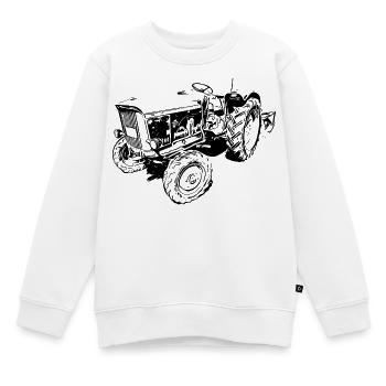 JD LANZ 700 - Kinder Premium Organic Sweatshirt - Weiß - Vorne - AI Model Kid Male (0cm)