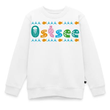 Ostsee - Kinder Premium Organic Sweatshirt - Weiß - Vorne - AI Model Kid Male (0cm)
