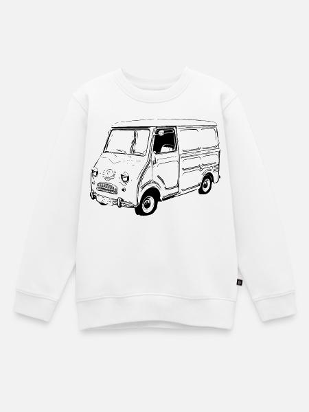 Goggomobil Bus - Kinder Premium Organic Sweatshirt - Weiß