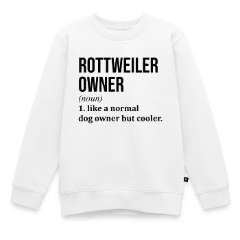 Rottweiler - Sweat Premium enfant bio - blanc - Devant - AI Model Kid Male (0cm)