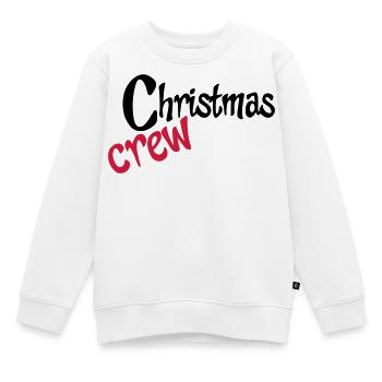Teamwork zu Weihnachten - Kinder Premium Organic Sweatshirt - Weiß - Vorne - AI Model Kid Male (0cm)
