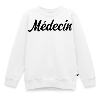 Arzt im Gesundheitswesen Doktor Sauveur - Kinder Premium Organic Sweatshirt - Weiß - Vorne - AI Model Kid Male (0cm)