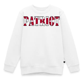 Nordirischer Patriot - Kinder Premium Organic Sweatshirt - Weiß - Vorne - AI Model Kid Male (0cm)