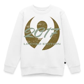 9e anniversaire 2017 cadeau garçons et filles - Sweat Premium enfant bio - blanc - Devant - AI Model Kid Male (0cm)