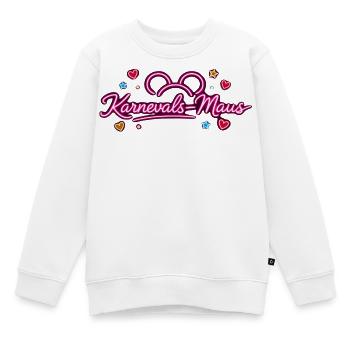 KarnevalsMaus Fastnacht Fasching Outfit Niedlich - Kinder Premium Organic Sweatshirt - Weiß - Vorne - AI Model Kid Male (0cm)