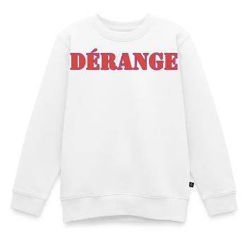 Verstand - Kinder Premium Organic Sweatshirt - Weiß - Vorne - AI Model Kid Male (0cm)