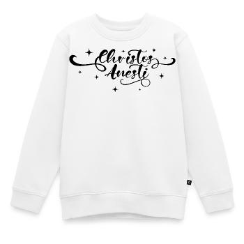 Pâques orthodoxes Christos Anesti - Sweat Premium enfant bio - blanc - Devant - AI Model Kid Male (0cm)