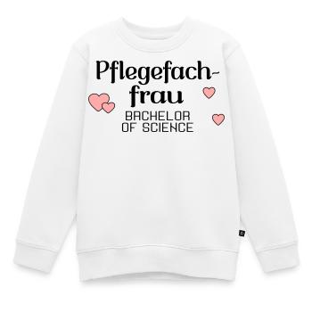 Licence en soins infirmiers - Diplôme en soins infirmiers - Sweat Premium enfant bio - blanc - Devant - AI Model Kid Male (0cm)