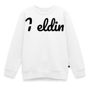 Heldin Krebs - Kinder Premium Organic Sweatshirt - Weiß - Vorne - AI Model Kid Male (0cm)
