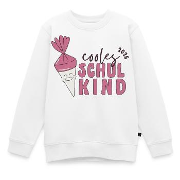 Schulkind 2026 Einschulung Geschenk Erstklässler - Kinder Premium Organic Sweatshirt - Weiß - Vorne - AI Model Kid Male (0cm)