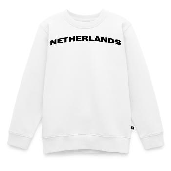 Niederlande - Kinder Premium Organic Sweatshirt - Weiß - Vorne - AI Model Kid Male (0cm)