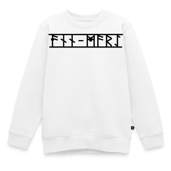 Ann-Mari - Kinder Premium Organic Sweatshirt - Weiß - Vorne - AI Model Kid Male (0cm)