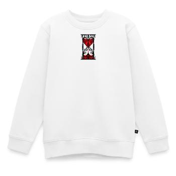 Sablier Seigneur des épines - Sweat Premium enfant bio - blanc - Devant - AI Model Kid Male (0cm)