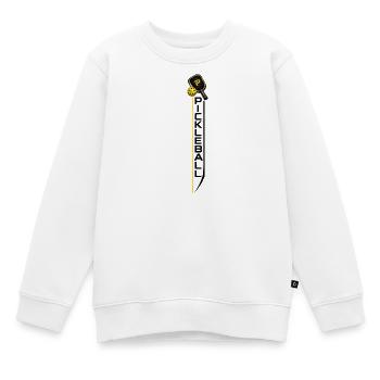 Pickleball - Kinder Premium Organic Sweatshirt - Weiß - Vorne - AI Model Kid Male (0cm)