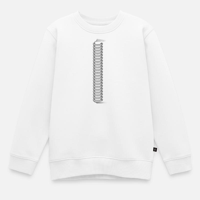 POST-SCRIPTUM - Sweat Premium enfant bio - blanc