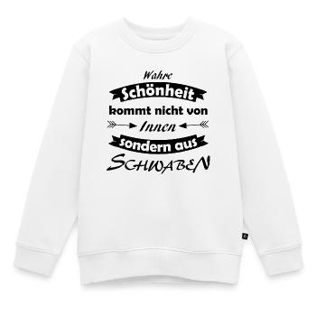 Schwabe - Kinder Premium Organic Sweatshirt - Weiß - Vorne - AI Model Kid Male (0cm)