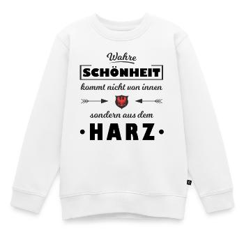 Harz - Kinder Premium Organic Sweatshirt - Weiß - Vorne - AI Model Kid Male (0cm)