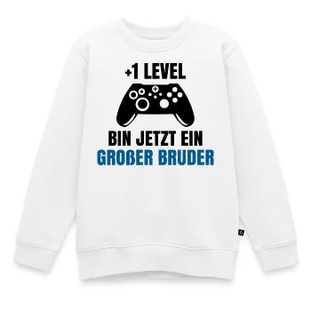 Schwangerschaft Schwanger Babybauch Statement - Kinder Premium Organic Sweatshirt - Weiß - Vorne - AI Model Kid Male (0cm)