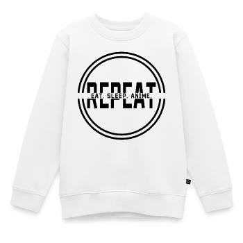 Cool Anime Spruch Manga Asiatisch Popkultur - Kinder Premium Organic Sweatshirt - Weiß - Vorne - AI Model Kid Male (0cm)