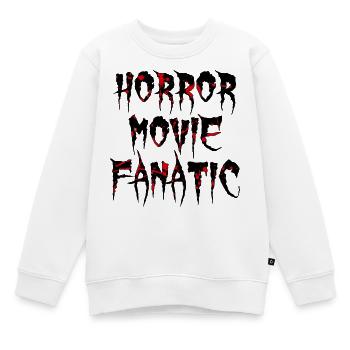 Movie Night Movies Movies Movie Statement Regarder le film - Sweat Premium enfant bio - blanc - Devant - AI Model Kid Male (0cm)