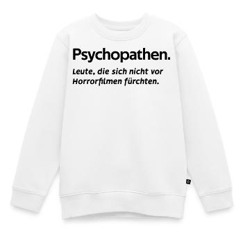 Dvd Abend Statement Filme Movies Kinoabend Serien - Kinder Premium Organic Sweatshirt - Weiß - Vorne - AI Model Kid Male (0cm)