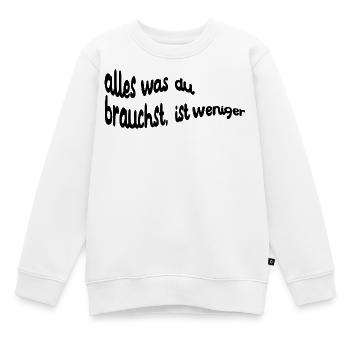 Umweltschützer Umwelt Statement Erde Umweltschutz - Kinder Premium Organic Sweatshirt - Weiß - Vorne - AI Model Kid Male (0cm)