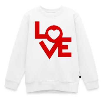 Entfesseln Sie Ihre Romantik - Kinder Premium Organic Sweatshirt - Weiß - Vorne - AI Model Kid Male (0cm)