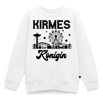 Kirmes Königin Jahrmarkt Rummel Volksfest - Kinder Premium Organic Sweatshirt - Weiß - Vorne - AI Model Kid Male (0cm)