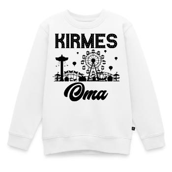 Kirmes Oma Jahrmarkt Rummel Volksfest - Kinder Premium Organic Sweatshirt - Weiß - Vorne - AI Model Kid Male (0cm)