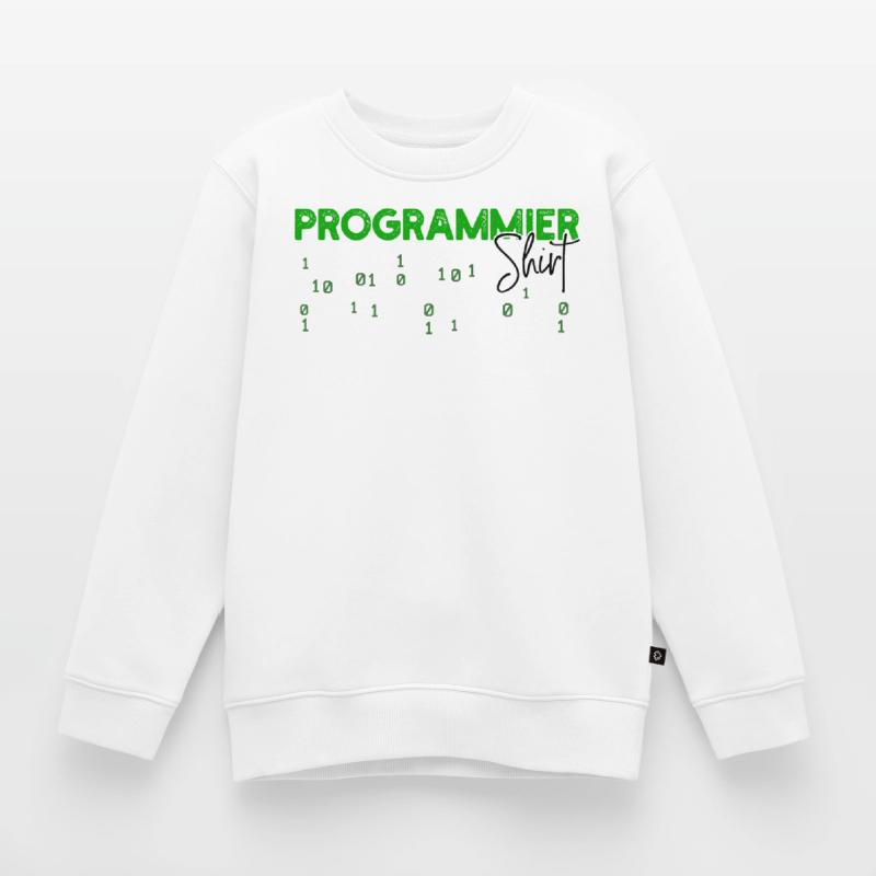 Programmer Developer Code Statement Scripting Kids Premium Organic Sweatshirt
